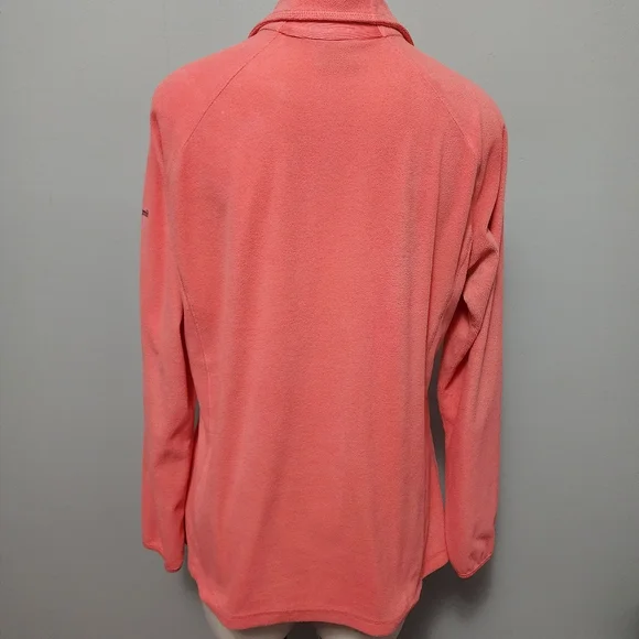 Columbia Blush Pink Glacial Half Zip Fleece Size large - Picture 5 of 7